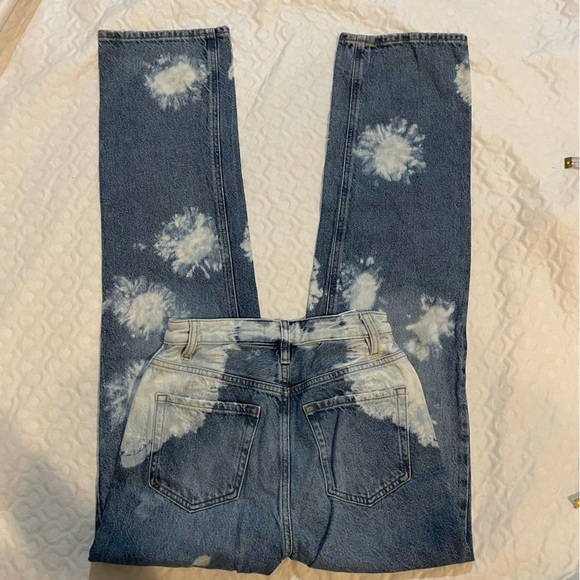 Pacsun Bleached 90's Boyfriend Blue Jeans Women’s Size 25 Distressed Denim - Picture 12 of 15